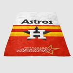 houston astros mlb logo 2 soft fleece blanket 0