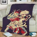 hunter x hunter fleece throw blanket 0