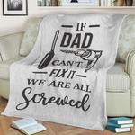 if dad cant fleece throw blanket 0