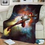 ironman fleece throw blanket 0