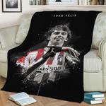 joao felix fleece throw blanket 0