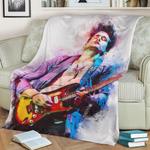 john mayer fleece throw blanket 0