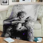 joker and batman fleece throw blanket 0