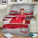 joshua kimmich fleece throw blanket 0
