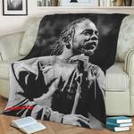 kendrick lamar fleece throw blanket 0