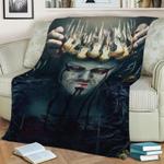 king ivar fleece throw blanket 0