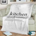 kitchen fleece throw blanket 0