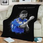 klaas jan huntelaar fleece throw blanket 0