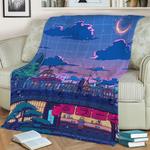 konoha fleece throw blanket 0