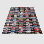 lacoste world flag soft fleece blanket 0