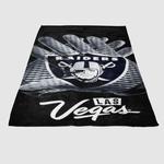las vegas raiders gloves soft fleece blanket 0