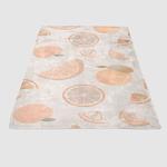 lemon aesthetic soft fleece blanket 0
