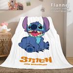 lilo and stitch flannel fleece blanket 0