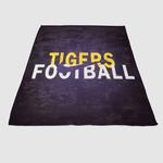 lsu tigers tigers football soft fleece blanket 0