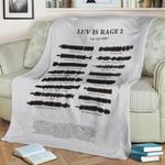 luv is rage 2 by lil uzi v fleece throw blanket 0