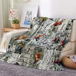 marvel spider man blanket flannel throw room decoration 0