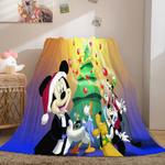 merry christmas flannel fleece throw cosplay blanket comforter set 0