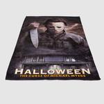 michael myers halloween 2 soft fleece blanket 0