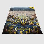 michigan wolverines pride soft fleece blanket 0