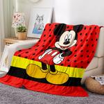 mickey blanket flannel throw room decoration 0