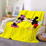 mickey mouse blanket flannel throw room decoration 0
