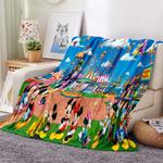 mickey mouse donald duck blanket flannel fleece throw cosplay blanket 0
