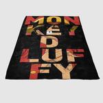 monkey d luffy soft fleece blanket 0