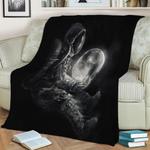 moon play fleece throw blanket 0