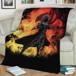 natsu dragneel fleece throw blanket 0
