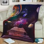 needing space fleece throw blanket 0