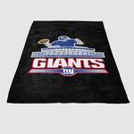 new york giants stadium soft fleece blanket 0