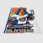 new york islanders hockey soft fleece blanket 0