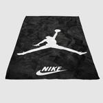 nike air jordan logo 2 soft fleece blanket 0