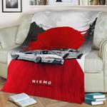 nismo skyline fleece throw blanket 0
