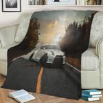 nissan gtr 40 fleece throw blanket 0