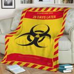 no1029 my 28 days later fleece throw blanket 0