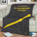 no1088 the man who knew fleece throw blanket 0