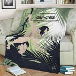 no1090 my greystoke fleece throw blanket 0