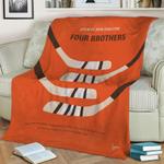 no1248 my four brothers fleece throw blanket 0