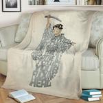 o ren ishii kill bill fleece throw blanket 0