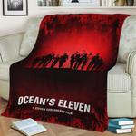 oceans eleven fleece throw blanket 0