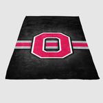 ohio state buckeyes 3 soft fleece blanket 0