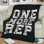 one more rep fleece throw blanket 0