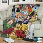 one piece nakama fleece throw blanket 0