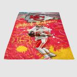 patrick mahomes 15 soft fleece blanket 0