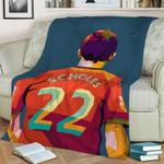 paul scholes fleece throw blanket 0
