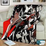 persona 5 royal fleece throw blanket 0
