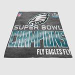 philadelphia eagles super bowl lii champions soft fleece blanket 0