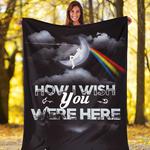 pink floyd fleece blanket how wish you were here premium 0