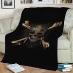 pirates of the caribbean fleece throw blanket 0